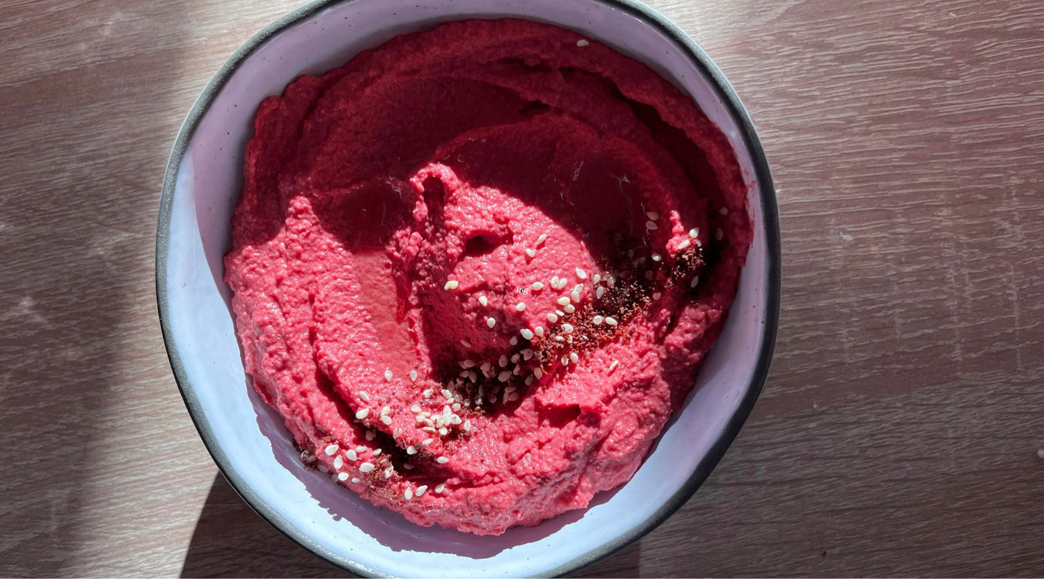 Nitric Oxide-Rich Beetroot Hummus with Spermidine | Oxford Healthspan