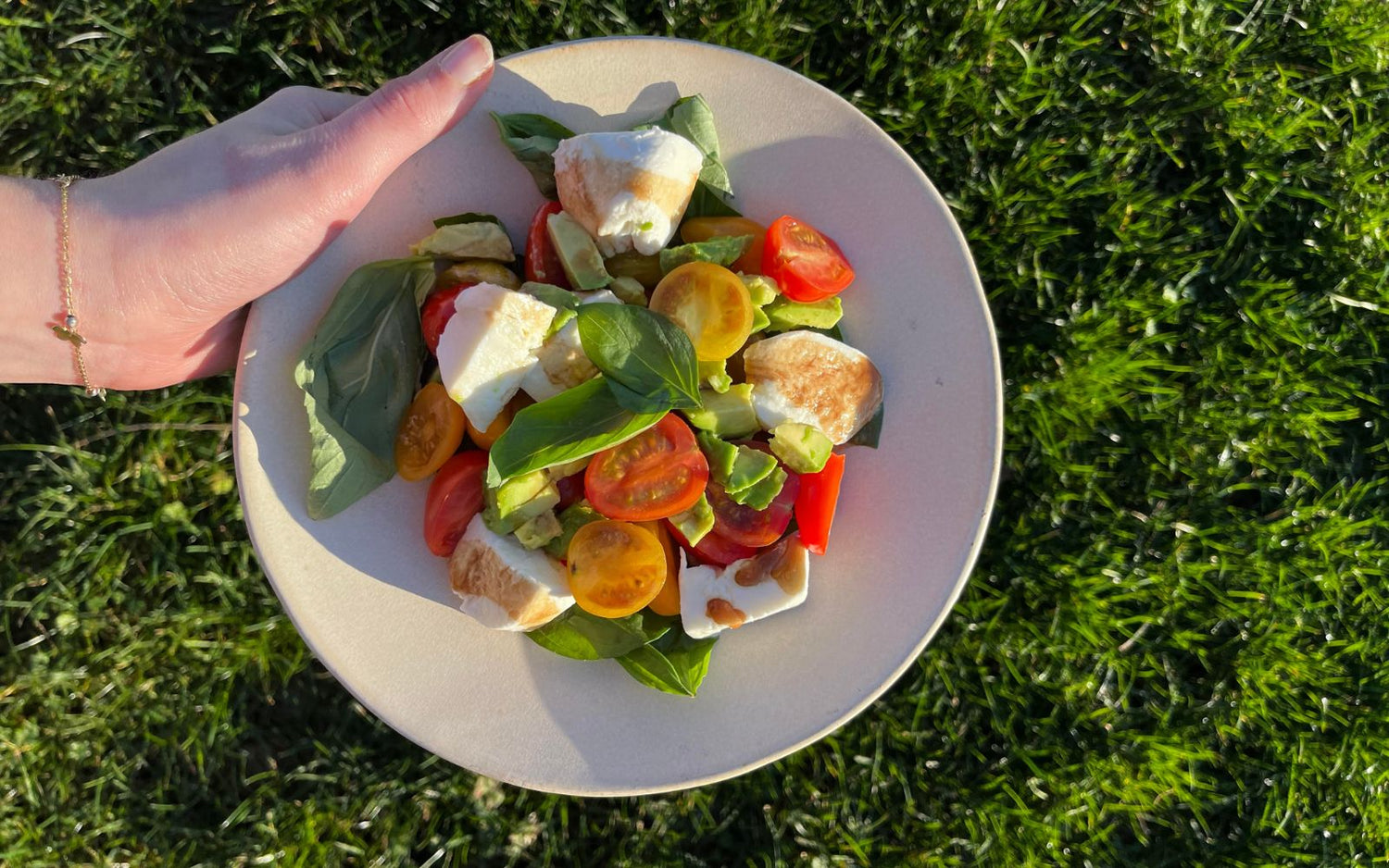 Spermidine-Infused Avocado Caprese Salad Recipe