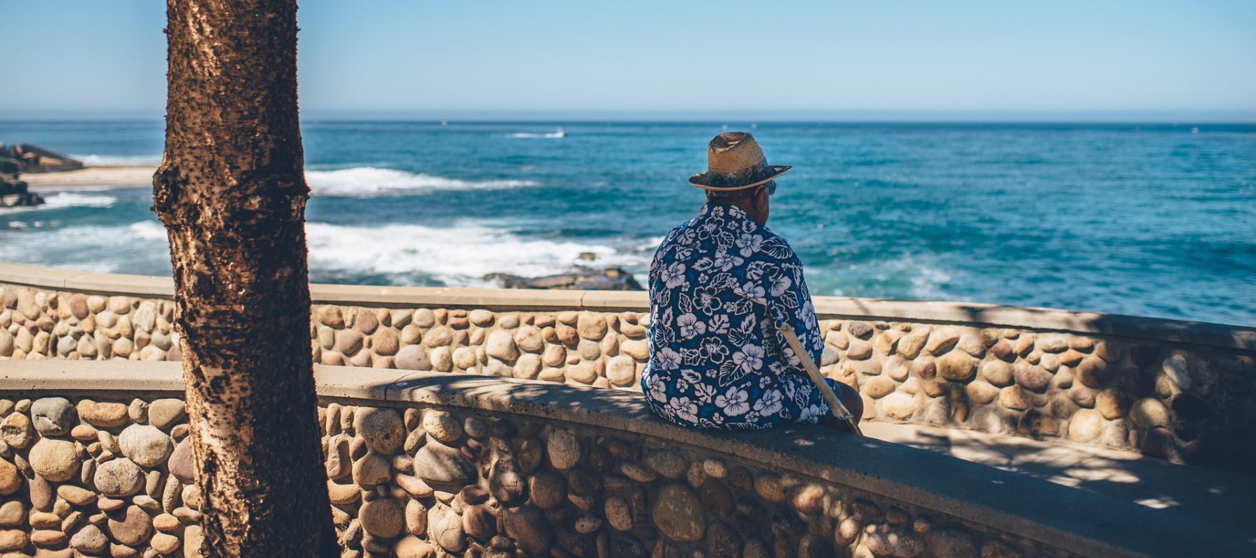 Old Japanese Man on Beach | Oxford Healthspan
