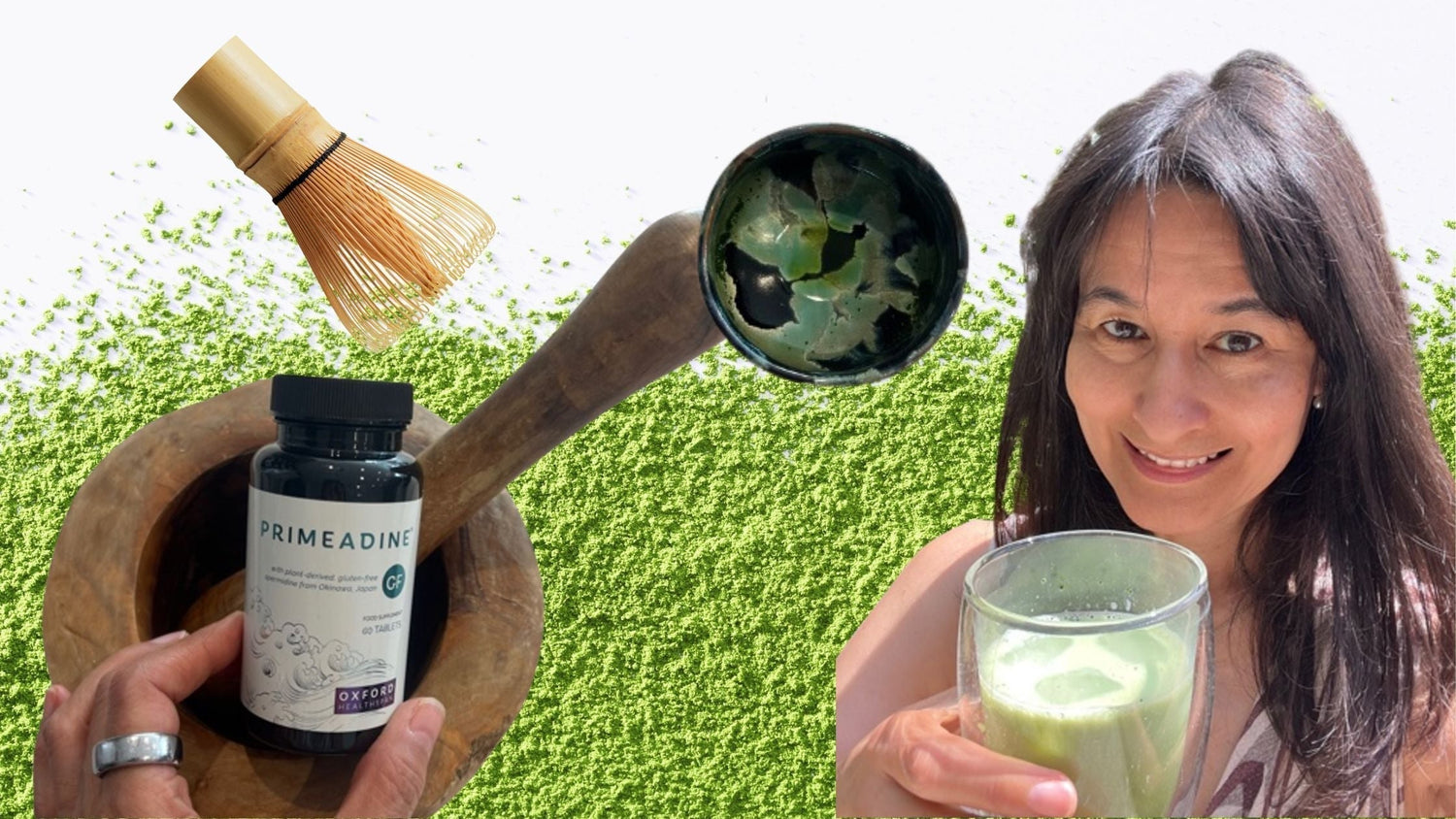 Iced Matcha Longevity Latte | Oxford Healthspan