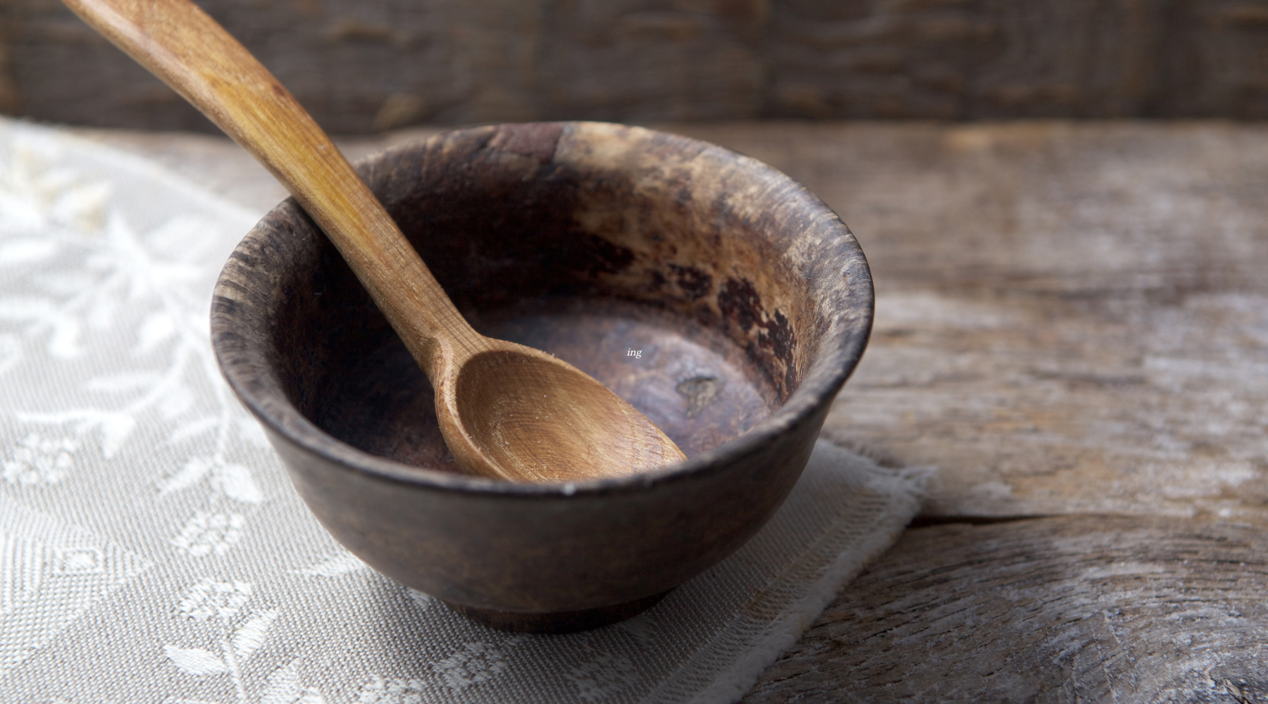 Fasting, Image Shows Empty Wooden Bowl with Spoon | Oxford Healthspan
