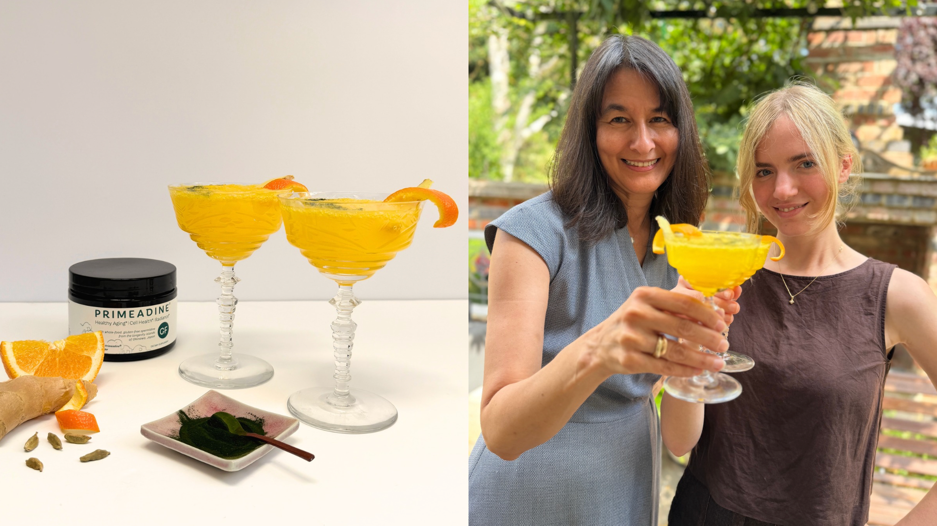 Orange & Cardamom Longevity Mocktail with Spermidine