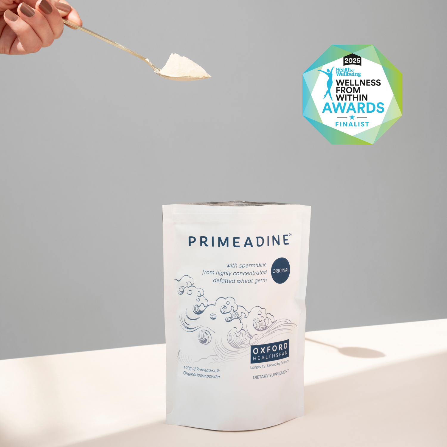 Primeadine® Original Espermidina en polvo - Suministro para 90 días