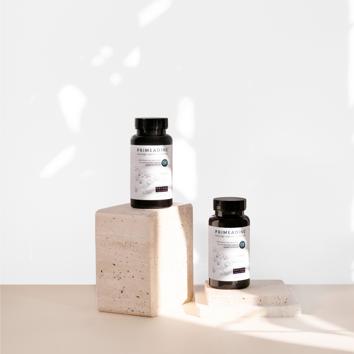 Complément alimentaire de spermidine sans gluten Primeadine® GF - 2 flacons / 60 jours