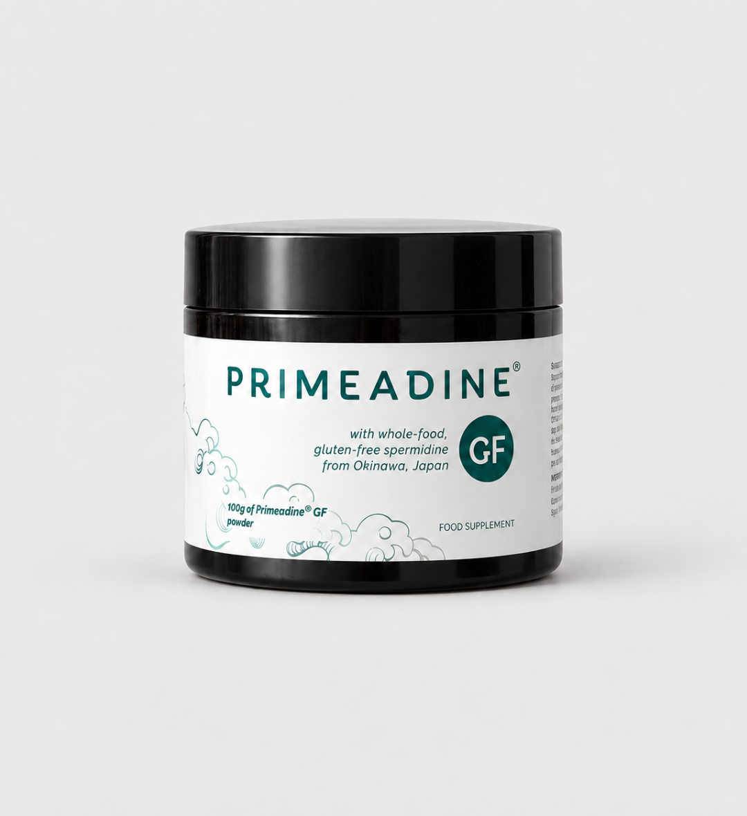 Primeadine® GF Gluten-Free Whole-Food Spermidine Powder - 90 Day Supply