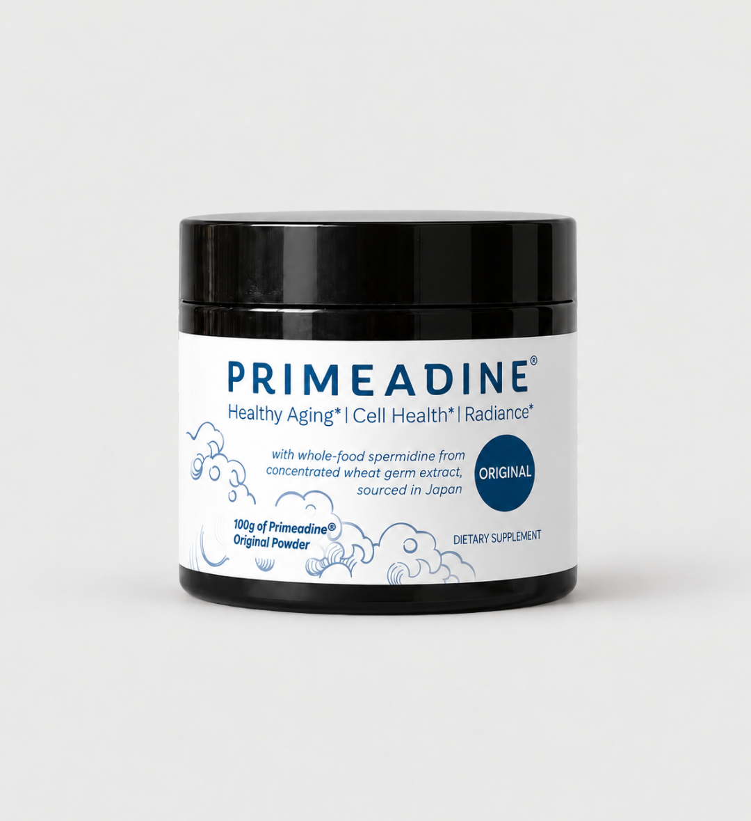 Primeadine® Original Whole-Food Spermidine Powder Tub - 90 Day Supply
