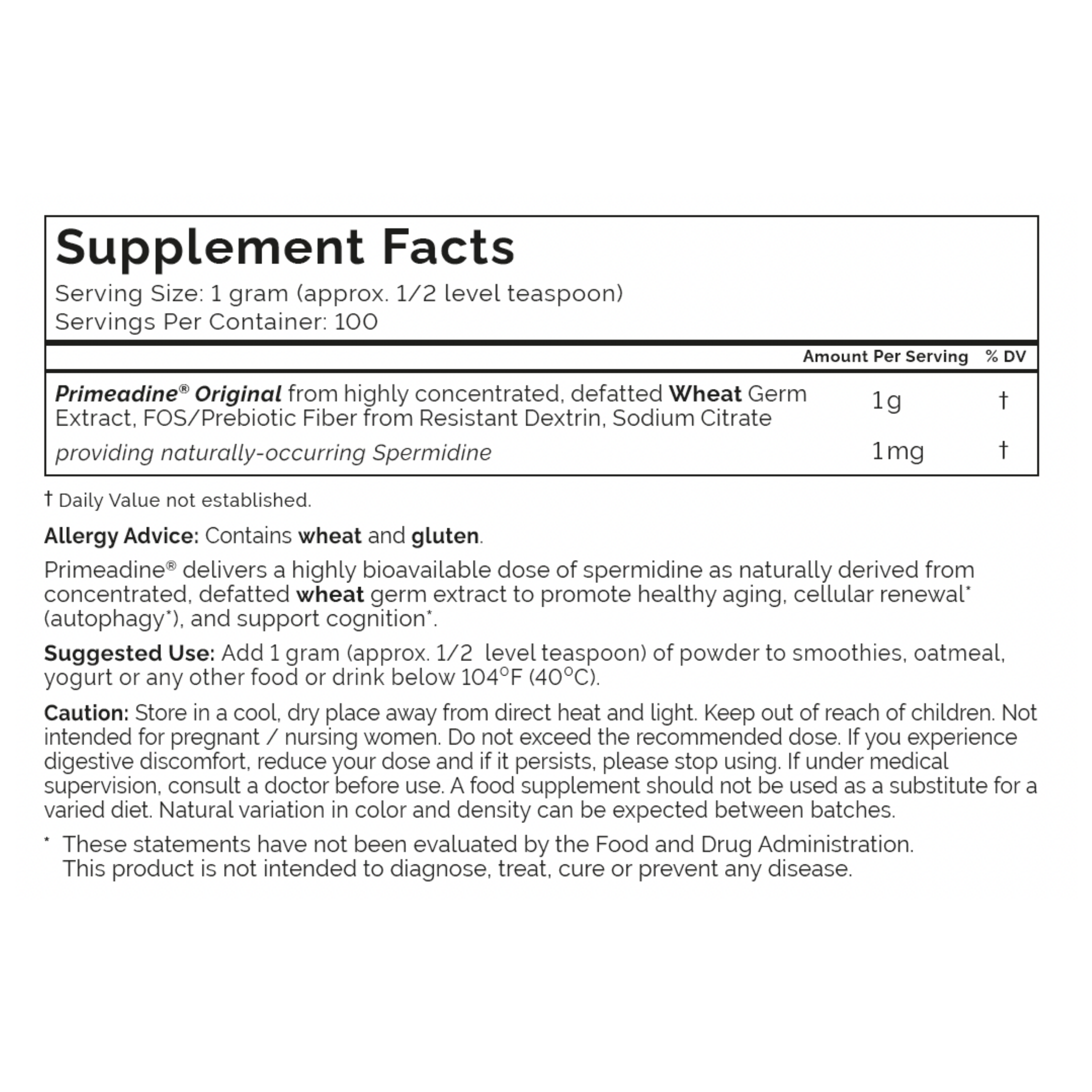 Image of supplement panel