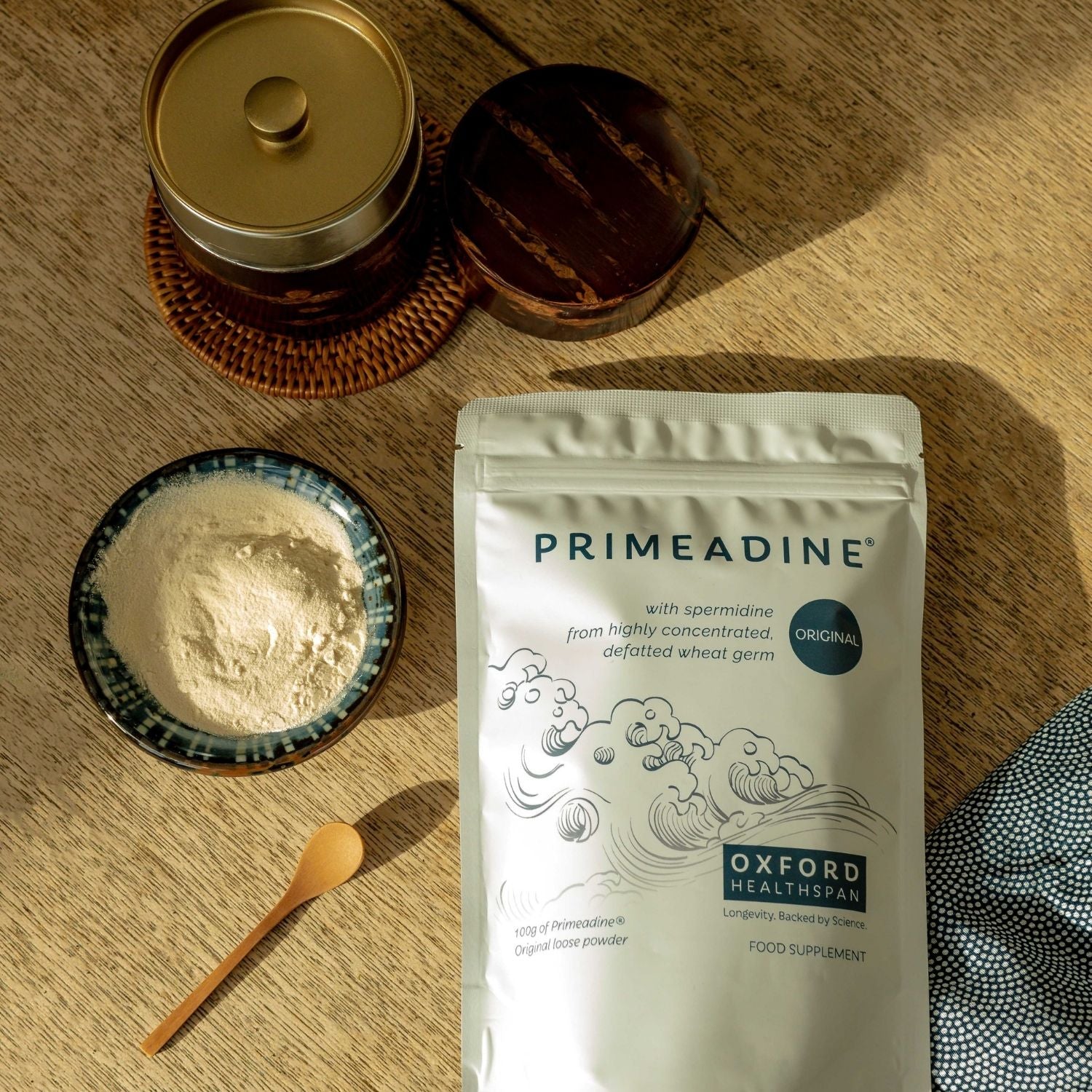 Primeadine® Original Spermidine Powder Front Display
