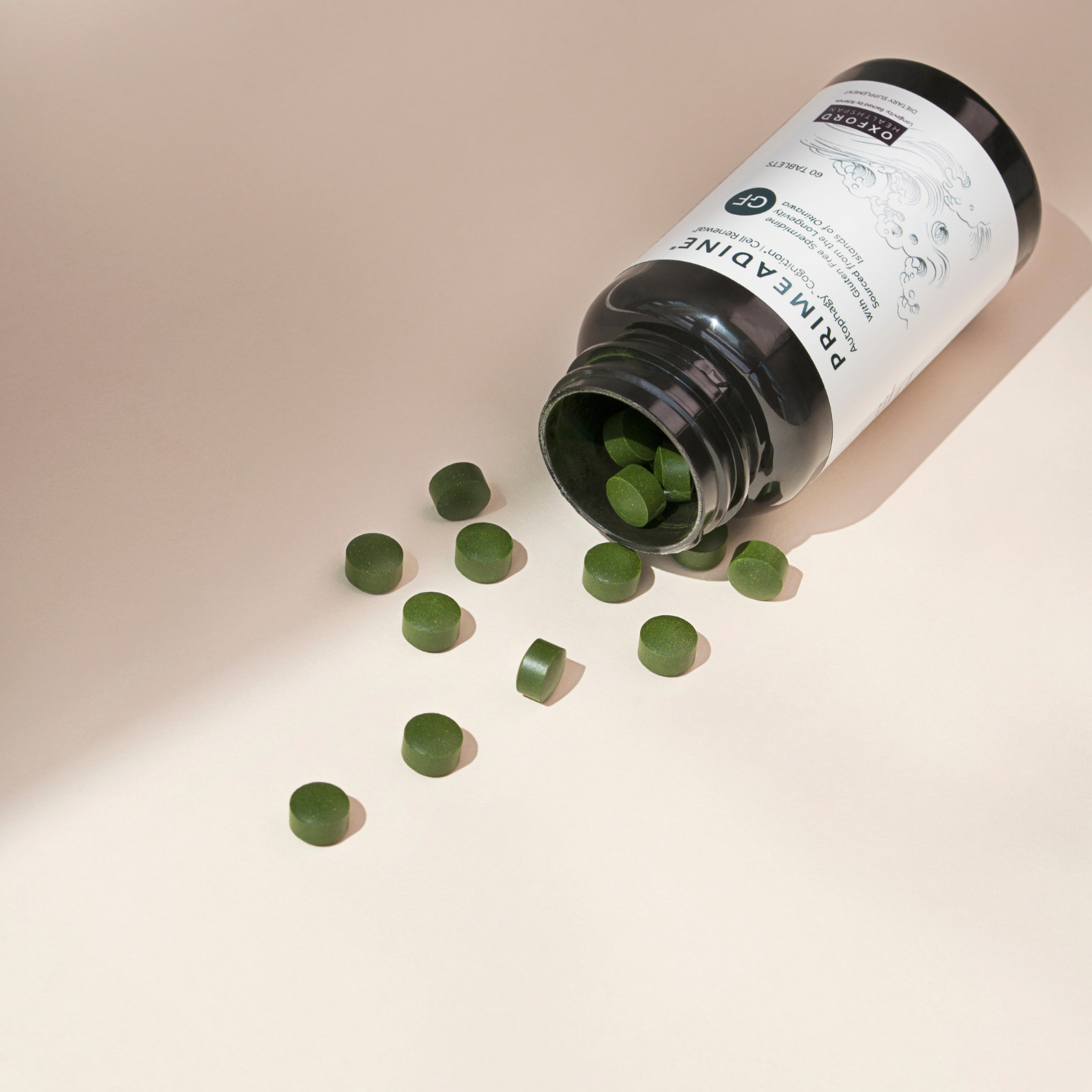 Suplemento de espermidina sin gluten Primeadine® GF (1 frasco/suministro para 30 días)