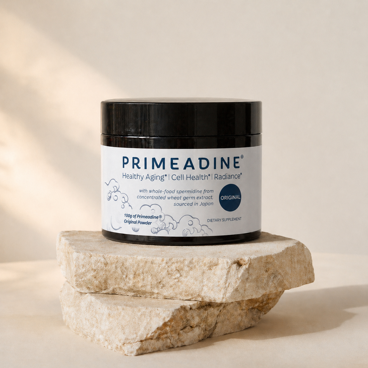 Primeadine® Original Whole-Food Spermidine Powder Tub - 90 Day Supply