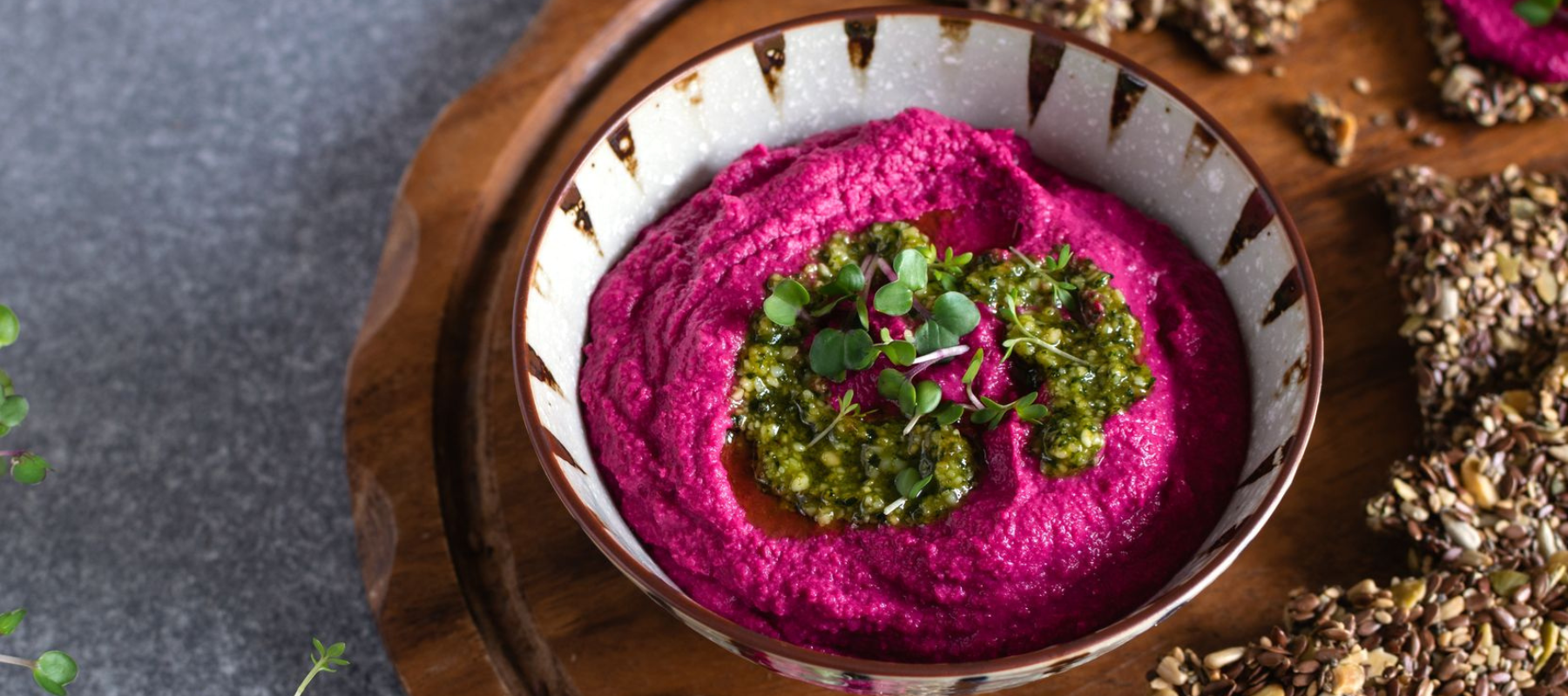 Beetroot Hummus Recipe for Longevity: Nitric Oxide & Calcium Rich | Oxford Healthspan