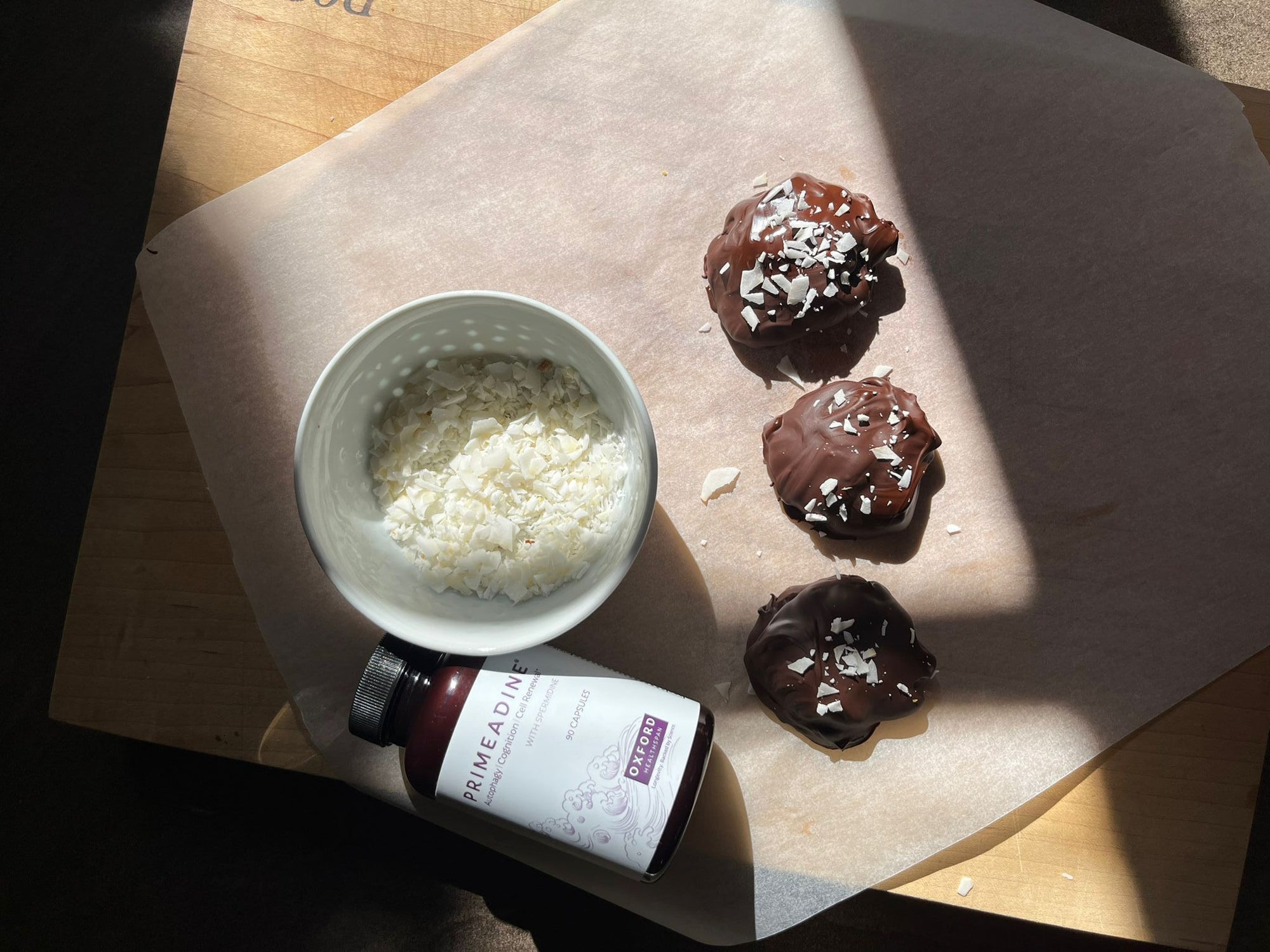 Chocolate Jam Bites Recipe with a Primeadine Boost | Oxford Healthspan
