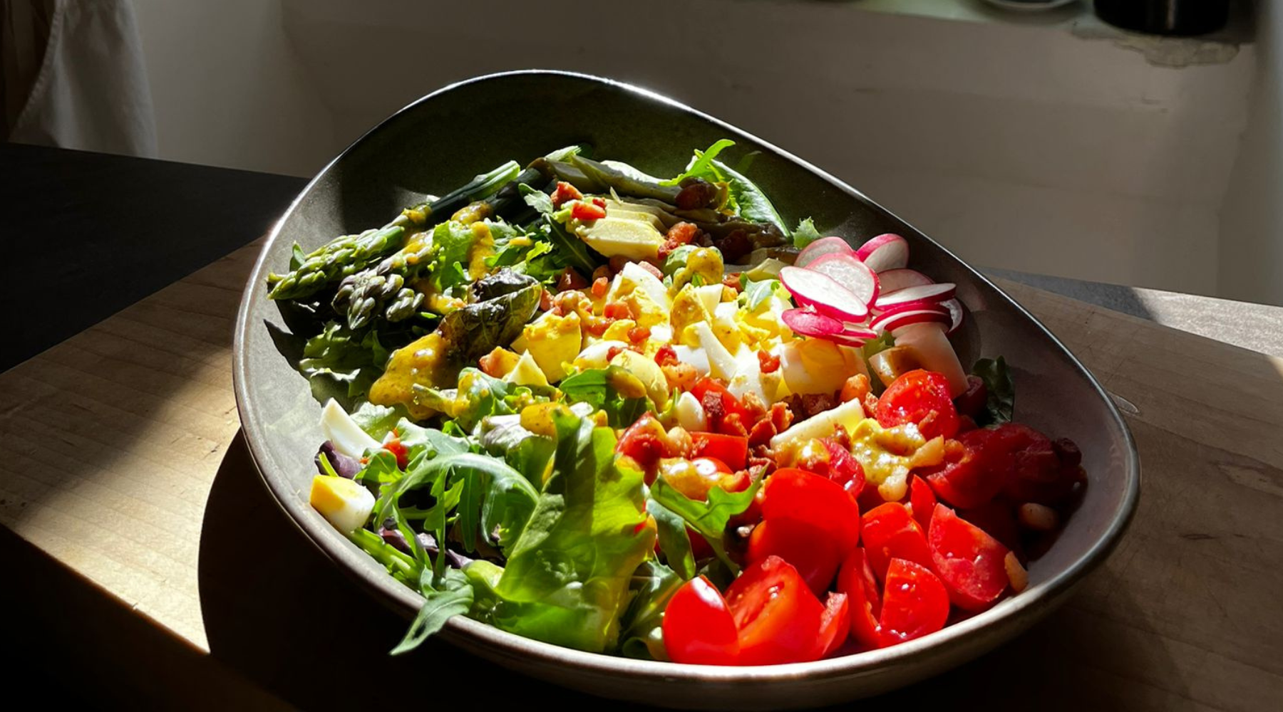 Longevity Salad Series: Spring Cobb Salad with Spermidine-Rich Dressing | Oxford Healthspan