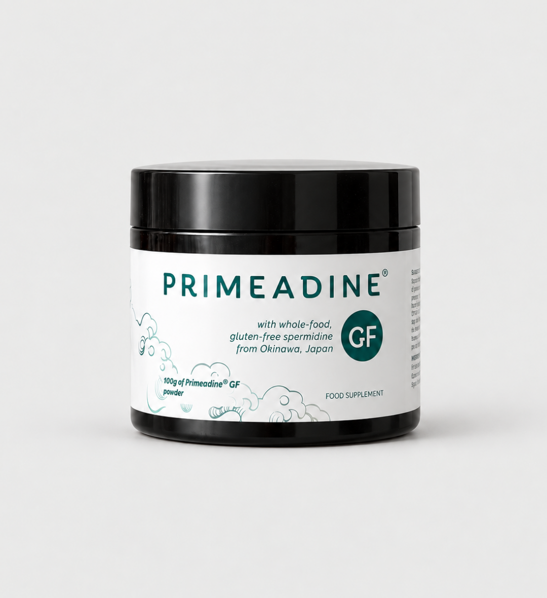 Primeadine® GF Gluten-Free Whole-Food Spermidine Powder - 90 Day Supply