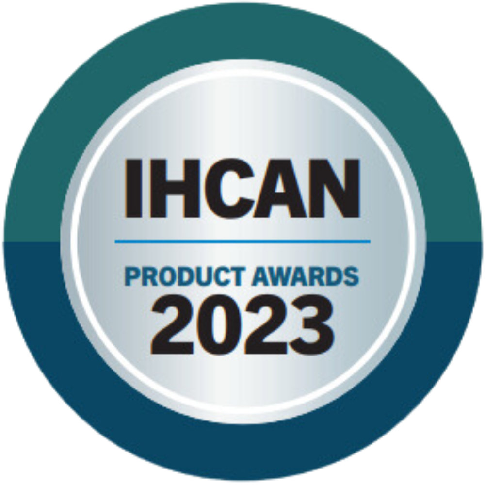 Logo for IHCAN product awards 2023