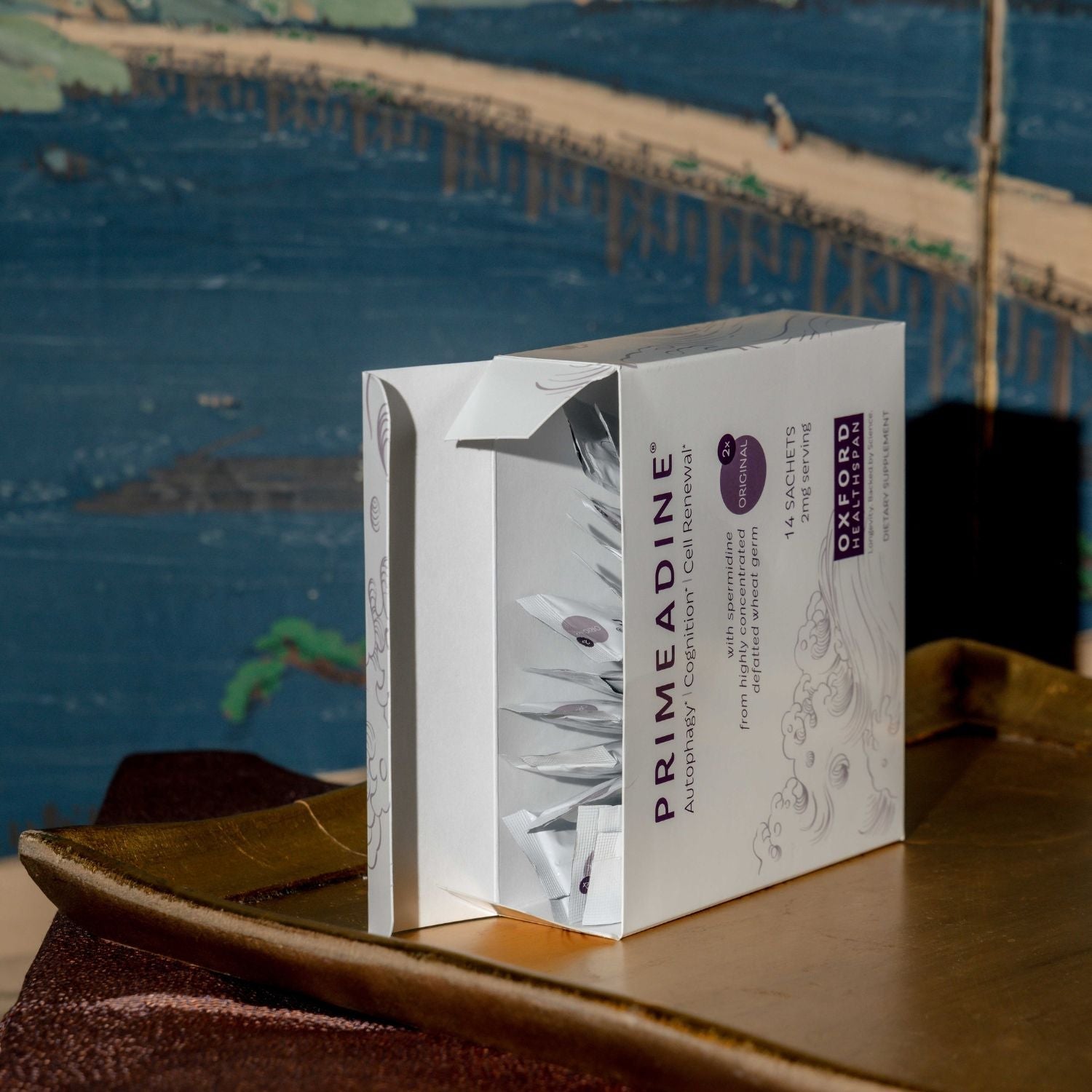 Primeadine® Original Spermidine 2mg Sachets Open Box