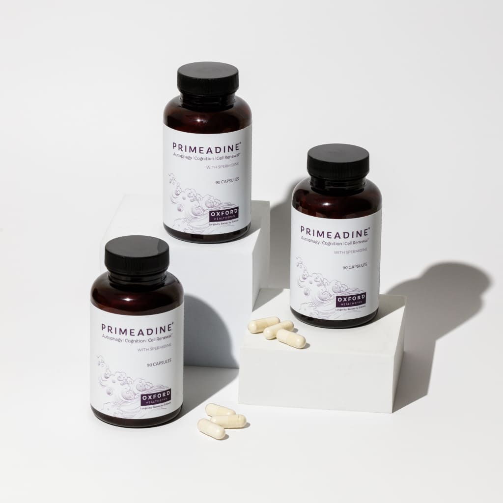 Primeadine Spermidine Supplement | Oxford Healthspan